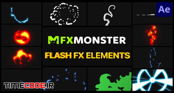  Flash FX Elements Pack 02 | After Effects 