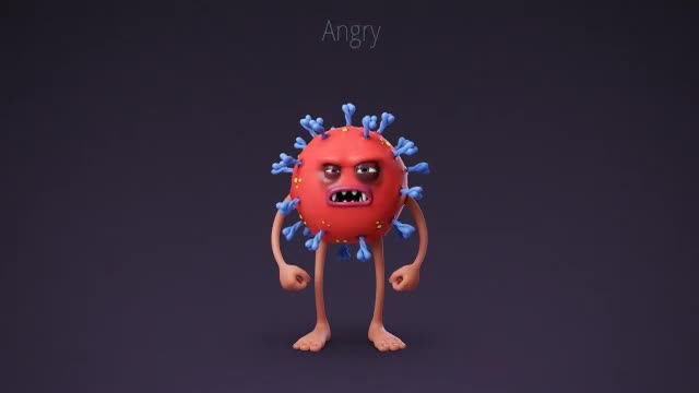  Coronavirus Character Animation DIY Kit 