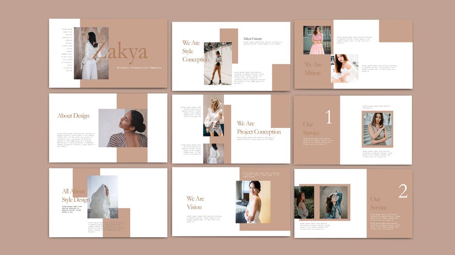 Zakya Fashion - Powerpoint Template