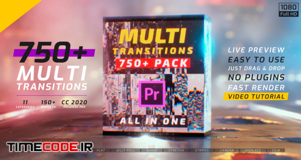 Multi Transitions Pack 750+