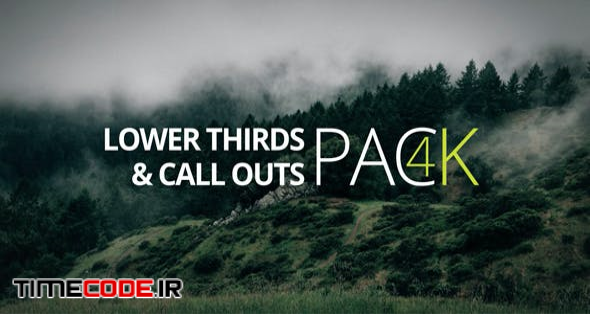  4K- Lower Third & Call Out Pack 