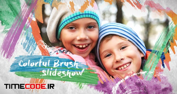  Colorful Brush Slideshow 