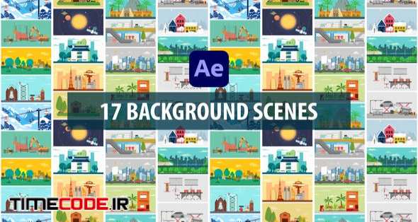  Background Scenes | After Effects 