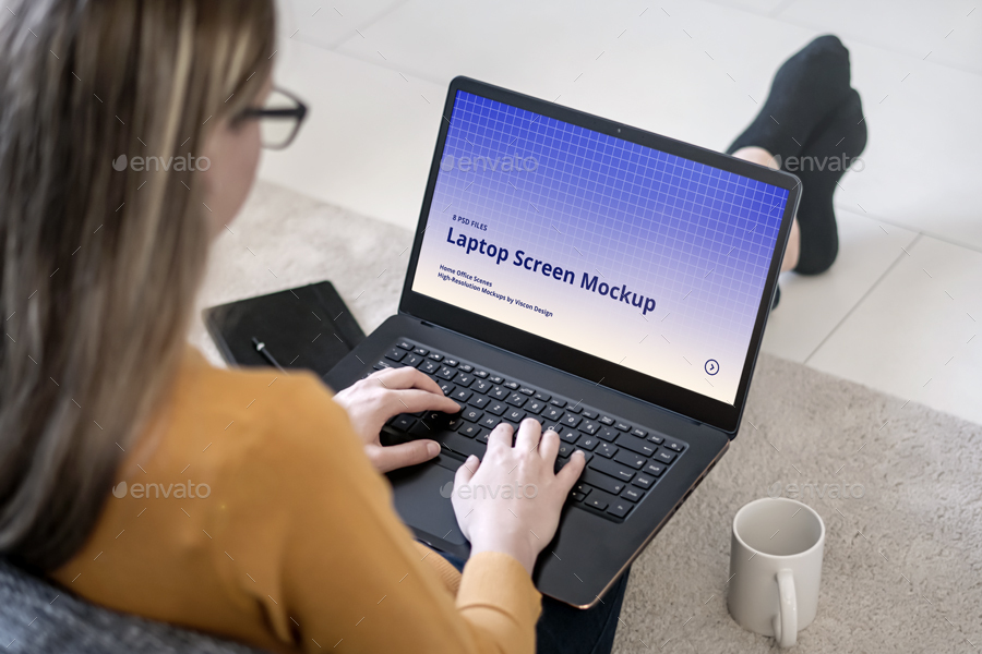 دانلود مجموعه موکاپ لپ تاپ