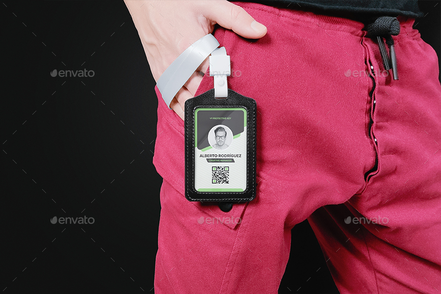 دانلود موکاپ کارت شناسایی
