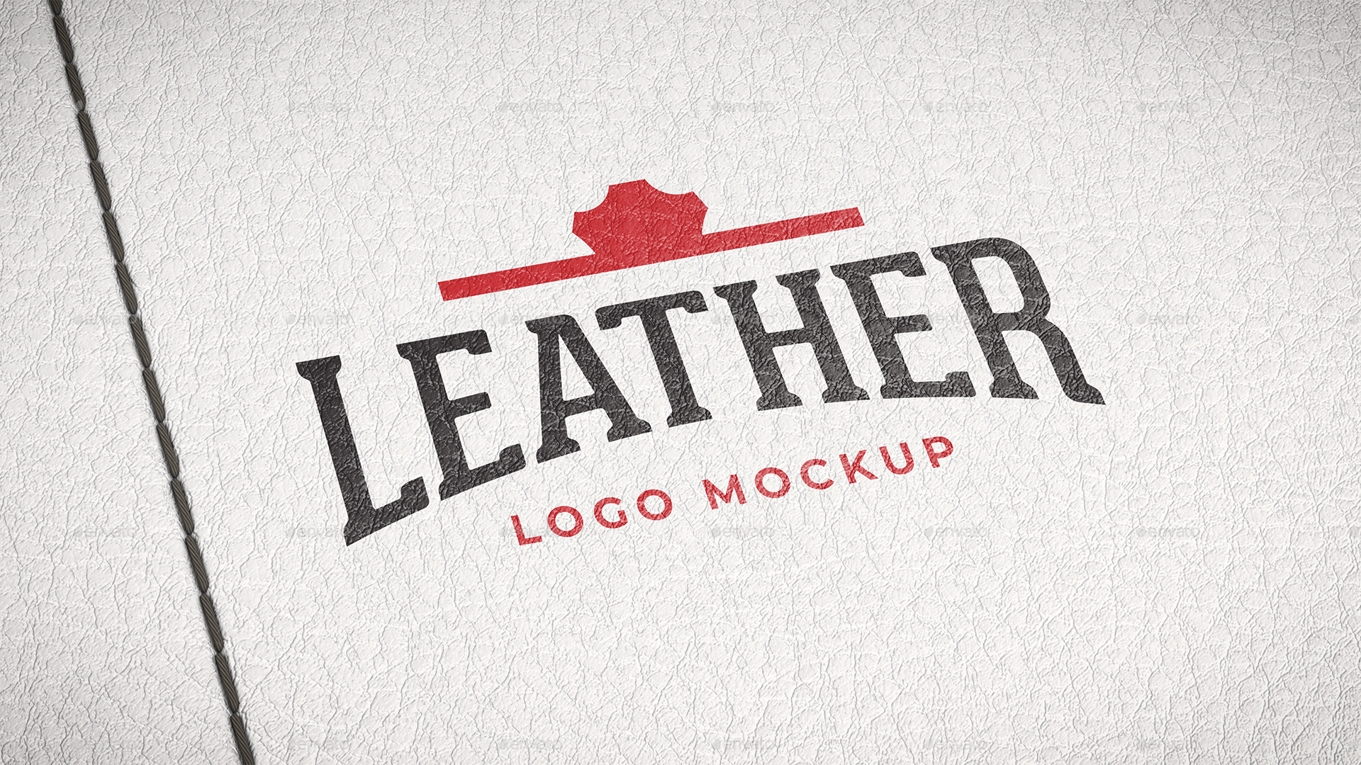 Leather Logo Mockups