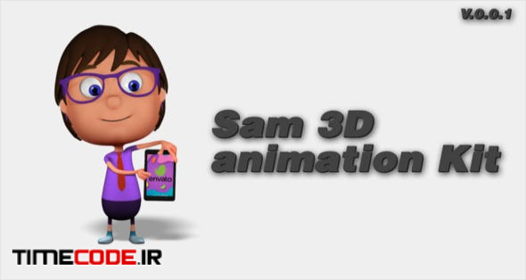  Sam 3D animation Kit 