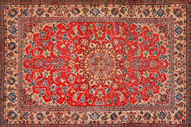 Oriental persian carpet texture 