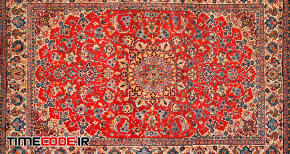 Oriental persian carpet texture 