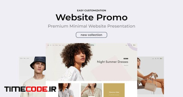  Clean Minimal Website Promo 