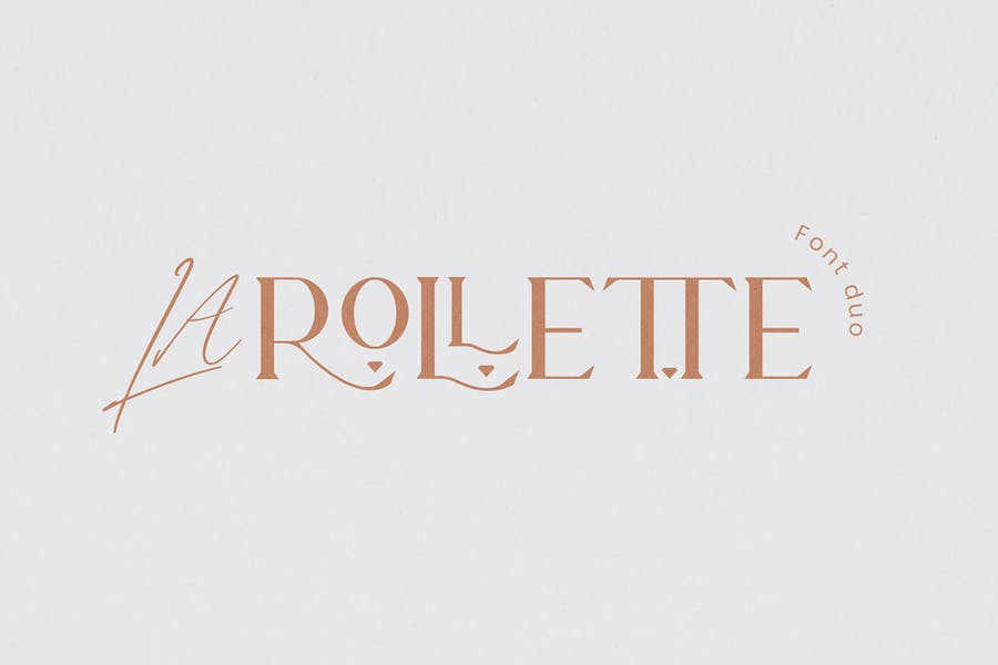 LaRollette Font Duo