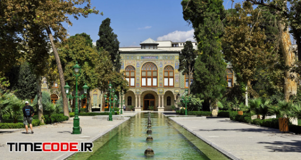 Golestan palace in tehran city, iran 