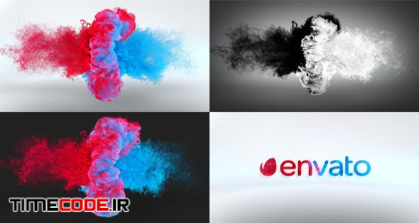  Colorful Particles Mixing Logo 