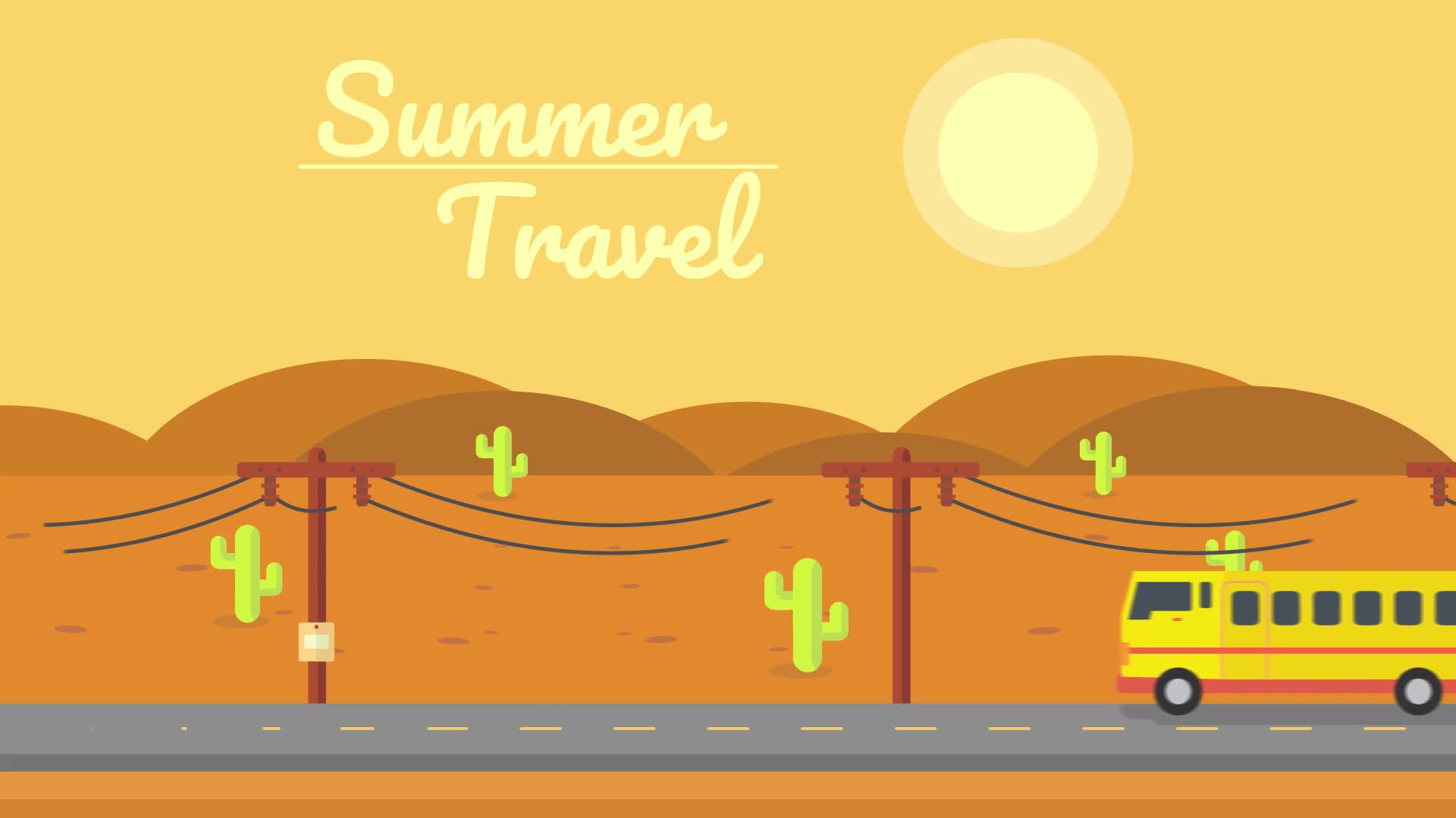  Summer Background | After Effects 