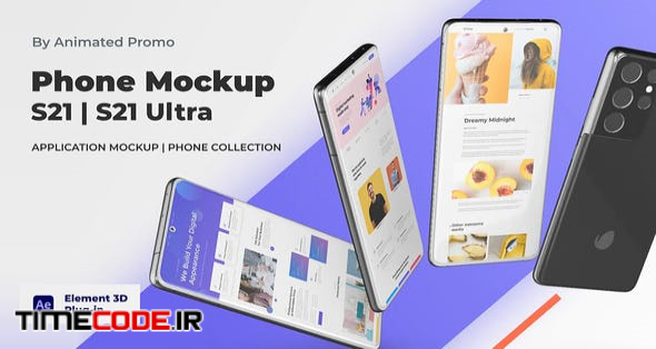  Mobile Mockup Presentation - Android App Promo Mockup 