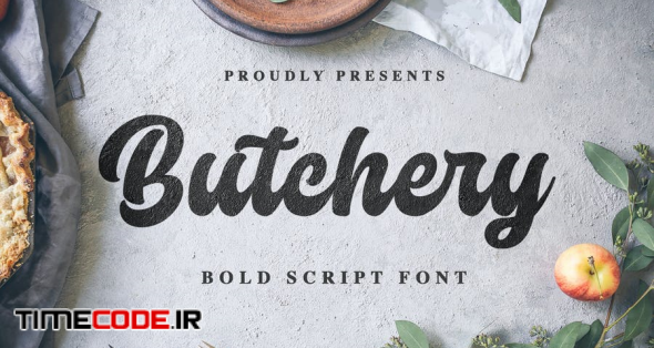 Butchery - Bold Script Font