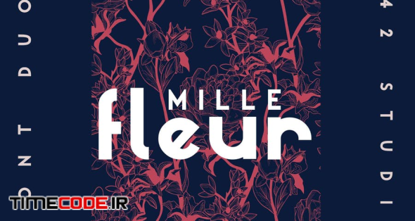 Millefleur | Sans Serif Font Duo