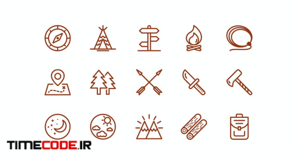 Camping Icons