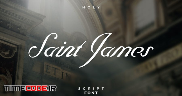 Saint James Script Font