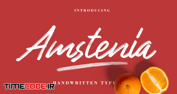 Amstenia Typeface