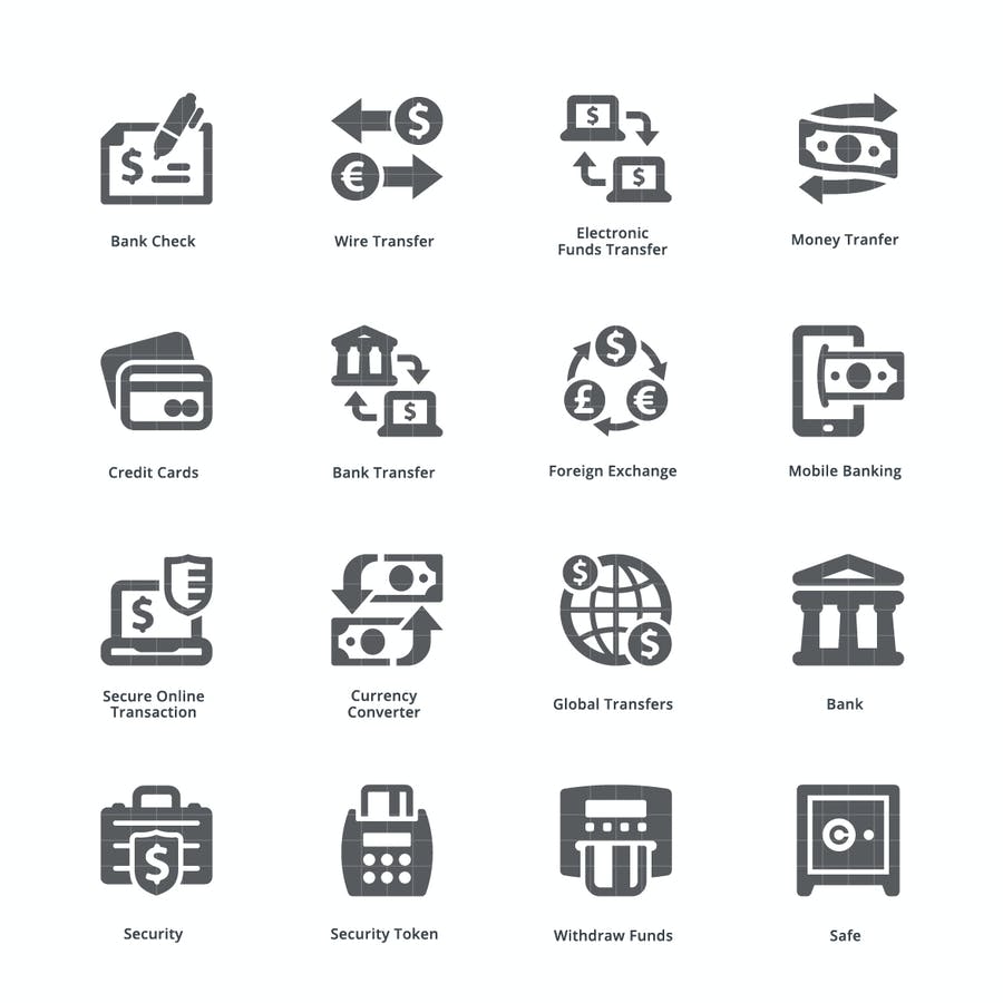 Personal & Business Finance Icons Set 3 - Sympa