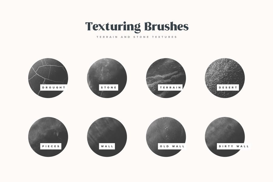Shading And Texture Procreate Brushes