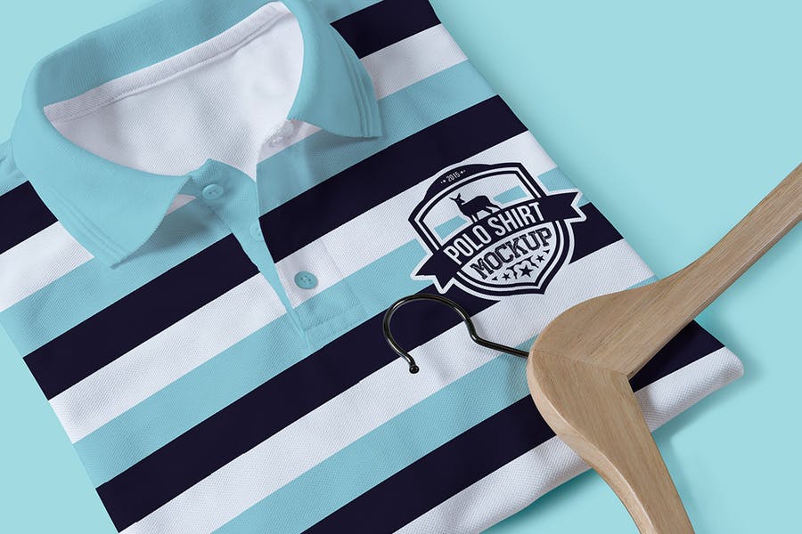 Polo T-Shirt Design Mockups