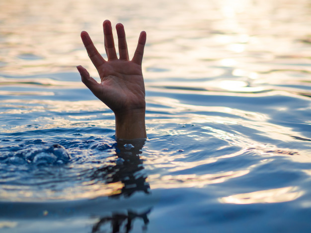Drowning Victims, Hand Of Drowning Man Needing Help 